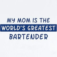 Cafepress - Bartender Mom Bensyuit - Baby Light Bodysuit, размер Новородено - Месеци